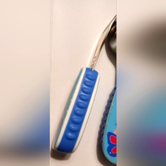 🦋 Skip Hop Zootensils Spoon & Fork Set - Cute Butterfly Motif  🦋 - Picture 2 of 8